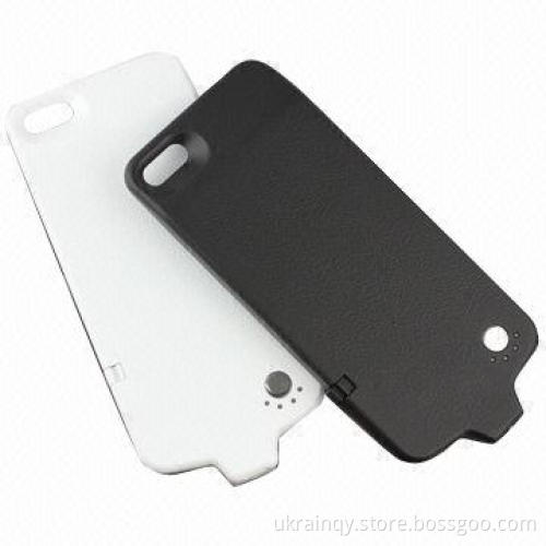 Power Bank/Battery Charger Cases for iPhone 5 with 2,800mAh Capacity
